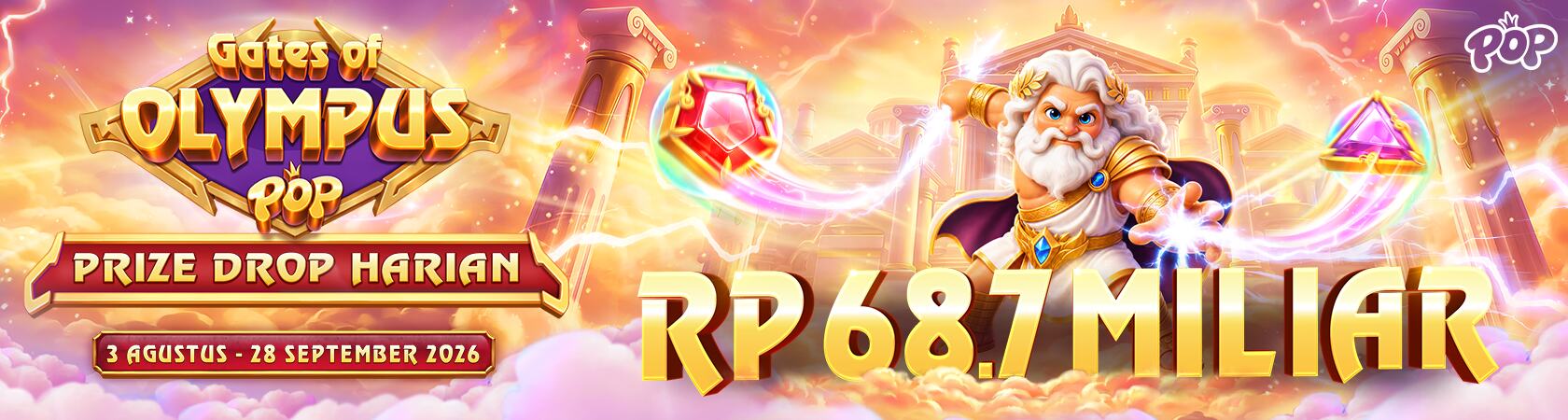 Gates of Olympus POP Prize Drops - 0803-0928